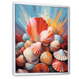Seashells Pop Art Collage - Seashell Wall Art Prints