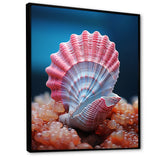 Pink Seashell Symphony - Seashell Bedroom Wall Art