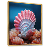 Pink Seashell Symphony - Seashell Bedroom Wall Art