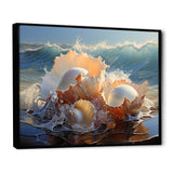 White Seashells On The Beach - Seashell Wall Decor