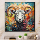 Colorful Sheep Chromatic Harmony - Multi-Color Sheep Wall Art