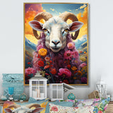 Pink Sheep Enchanted Ewes - Sheep Home Decor Art