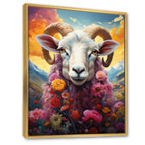 Pink Sheep Enchanted Ewes - Sheep Home Decor Art