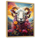 Pink Sheep Enchanted Ewes - Sheep Home Decor Art