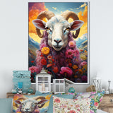 Pink Sheep Enchanted Ewes - Sheep Home Decor Art