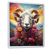 Pink Sheep Enchanted Ewes - Sheep Home Decor Art