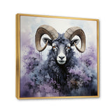 Purple Sheep Enigmatic Ewes - Sheep Living Room Wall Art