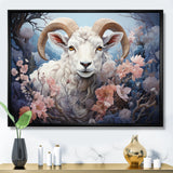White Sheep Ethereal Dreamscapes - Sheep Canvas Wall Art