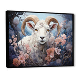 White Sheep Ethereal Dreamscapes - Sheep Canvas Wall Art