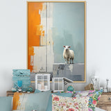 Sheep Minimalist Cubism - Sheep Wall Decor