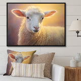 Sheep Pastel Portrait - Sheep Home Decor Art