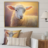 Sheep Pastel Portrait - Sheep Home Decor Art