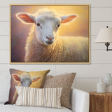 Sheep Pastel Portrait - Sheep Home Decor Art