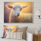 Sheep Pastel Portrait - Sheep Home Decor Art