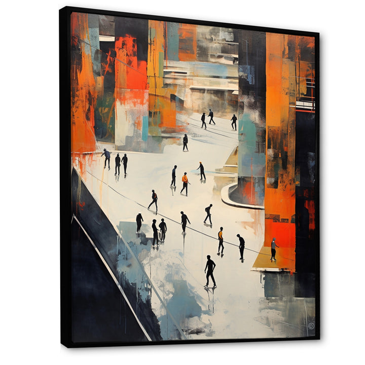 Skateboard Concrete Dream - Skateboard Canvas Wall Art