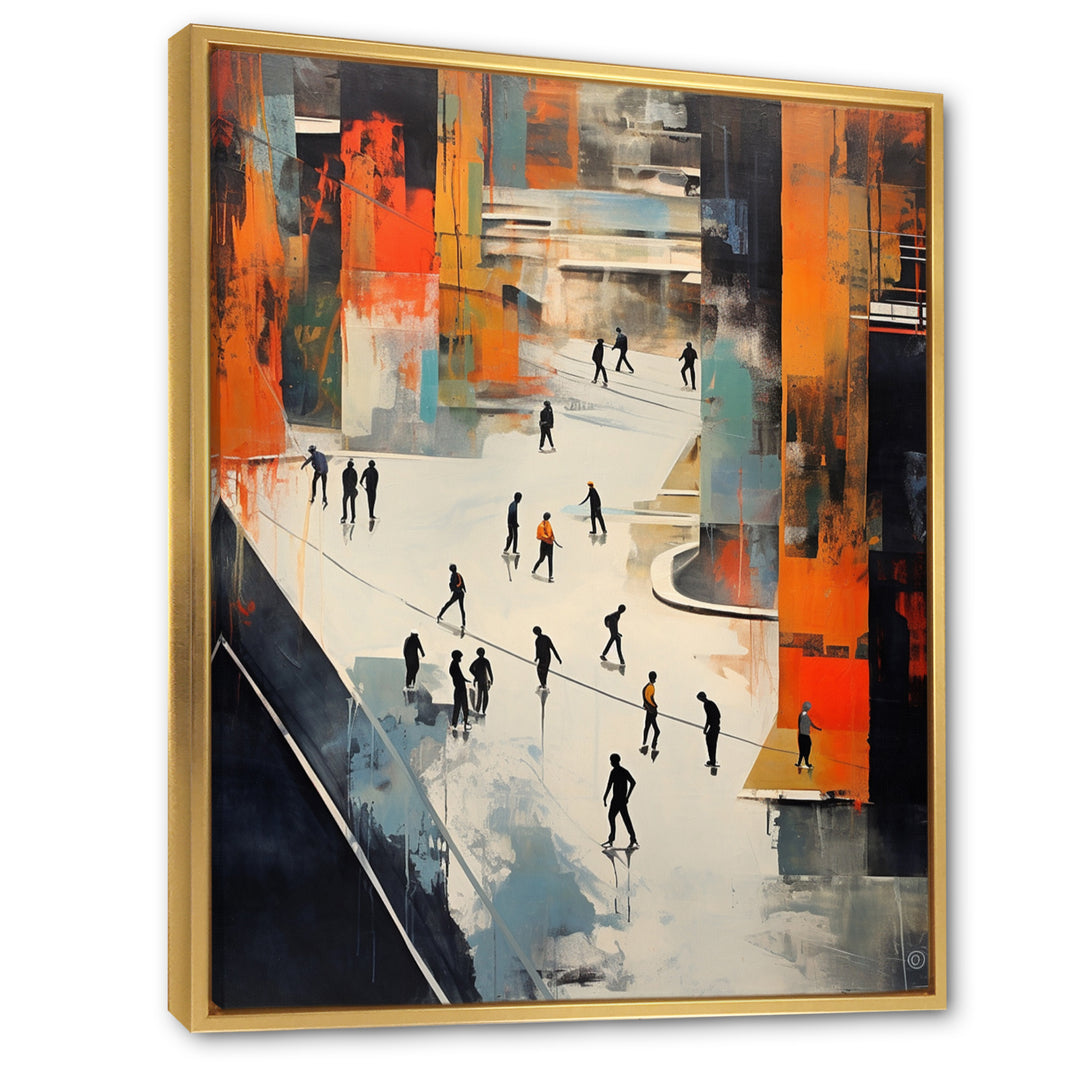 Skateboard Concrete Dream - Skateboard Canvas Wall Art