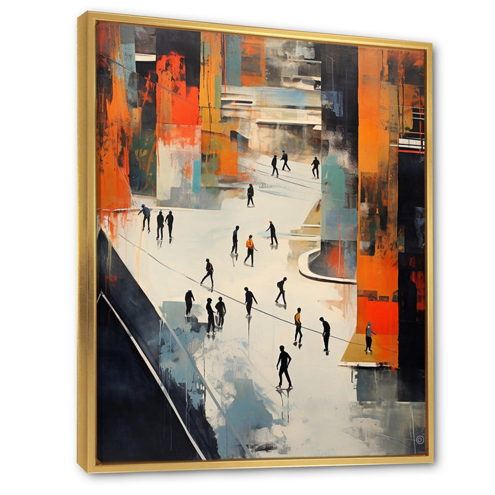 Skateboard Concrete Dream - Skateboard Canvas Wall Art