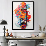 Skateboard Gravity Defiance I - Skateboard Canvas Wall Art