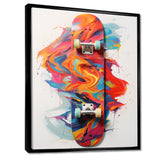 Skateboard Gravity Defiance I - Skateboard Canvas Wall Art