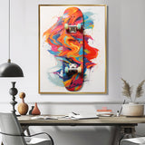 Skateboard Gravity Defiance I - Skateboard Canvas Wall Art