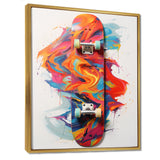 Skateboard Gravity Defiance I - Skateboard Canvas Wall Art