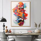 Skateboard Gravity Defiance I - Skateboard Canvas Wall Art