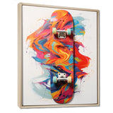 Skateboard Gravity Defiance I - Skateboard Canvas Wall Art