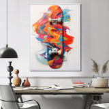 Skateboard Gravity Defiance I - Skateboard Canvas Wall Art