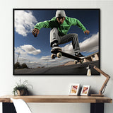 Skateboard Chronicles I - Skateboard Canvas Wall Art
