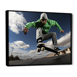 Skateboard Chronicles I - Skateboard Canvas Wall Art