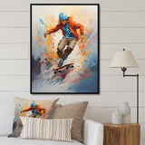 Skateboard Dreams - Skateboard Canvas Wall Art
