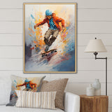 Skateboard Dreams - Skateboard Canvas Wall Art