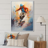Skateboard Dreams - Skateboard Canvas Wall Art