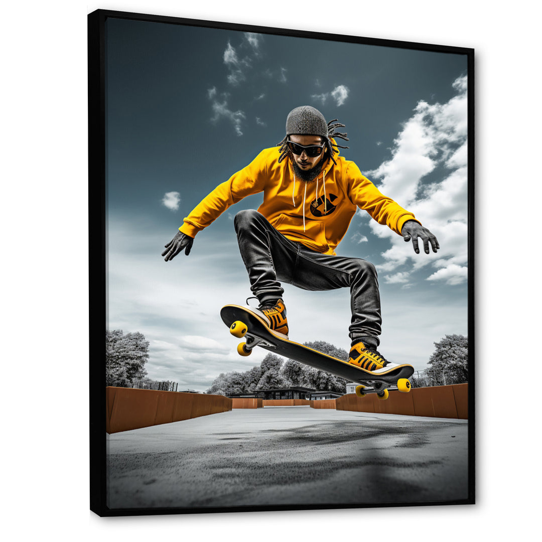 Skateboard Stories - Skateboard Canvas Wall Art