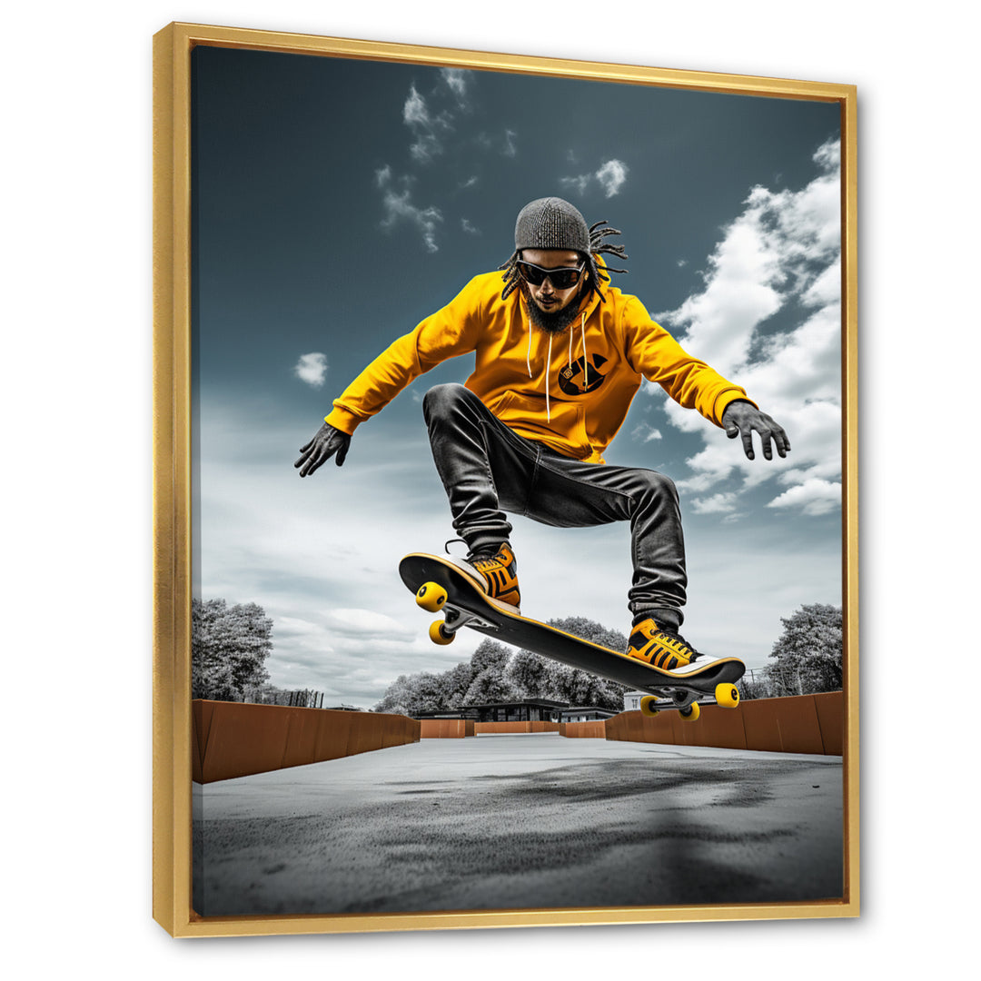 Skateboard Stories - Skateboard Canvas Wall Art