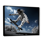 Skateboard Skateboarding Soul - Skateboard Canvas Wall Art