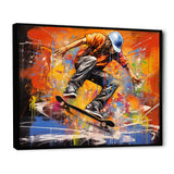 Skateboard Street Canvas I - Skateboard Canvas Wall Art