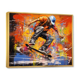 Skateboard Street Canvas I - Skateboard Canvas Wall Art