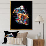 Skateboard Urban Flow I - Skateboard Canvas Wall Art