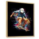 Skateboard Urban Flow I - Skateboard Canvas Wall Art