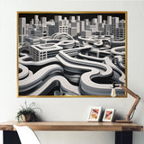 Skateboard Urban Rhythm - Skateboard Canvas Wall Art