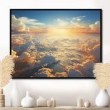 Sky Whispering Clouds - Landscapes Canvas Wall Art