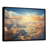 Sky Whispering Clouds - Landscapes Canvas Wall Art