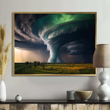 Storm Tornado Symphony - Landscapes Canvas Wall Art