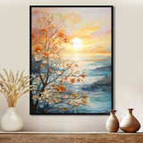 Bold Sunrise Eternal Renewal I - Landscapes Canvas Wall Art