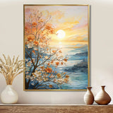 Bold Sunrise Eternal Renewal I - Landscapes Canvas Wall Art