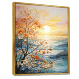 Bold Sunrise Eternal Renewal I - Landscapes Canvas Wall Art