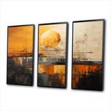 Sunrise Golden Hour Collage II - Multi-Panels