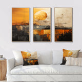 Sunrise Golden Hour Collage II - Multi-Panels