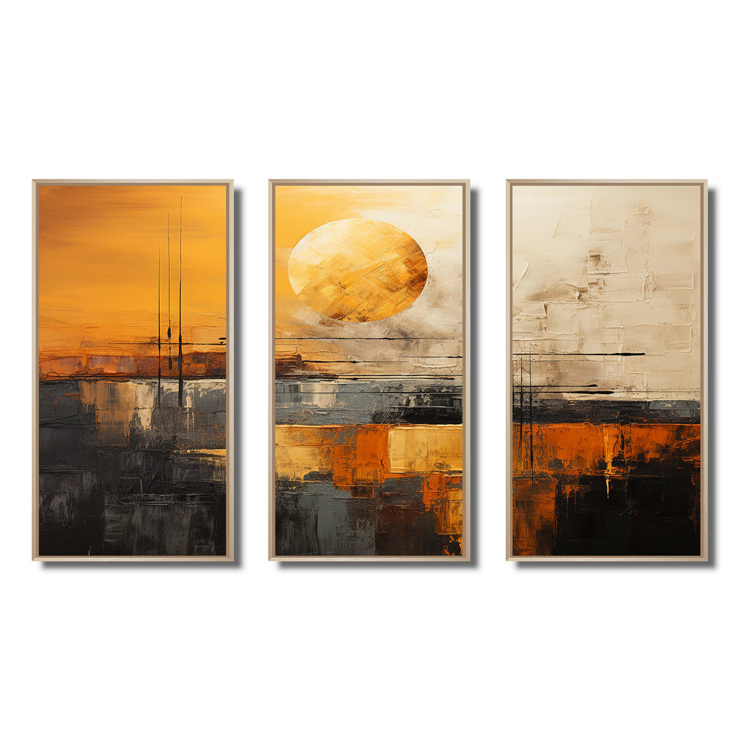 Sunrise Golden Hour Collage II - Multi-Panels